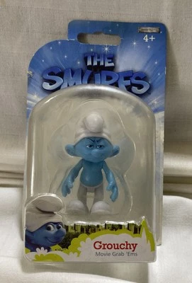 The Smurfs Grouchy Movie Grab ‘Ems, 2011 NEW SEALED - Image 1 of 4