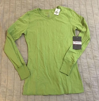 Uniforme Peaches manga larga verde para mujer talla XS Foto 1 de 3