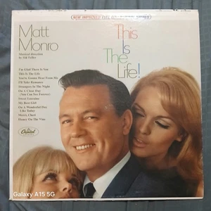 🎵 Matt Monro – This Is The Life! (1966) 🎶 Capitol LP TT-2540 EX Vinyl - Imagen 1 de 11