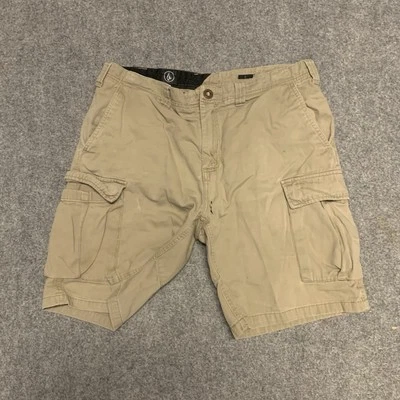 Volcom Shorts Mens Size 33 Cargo Cotton Skateboard Surf - Image 1 of 4