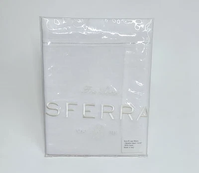 Будуарный накидной логотип Sferra 100% лен сделано в Италии - Изображение 1 из 4