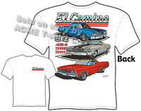 1964-65 Chevy El Camino t-shirt Vintage 70s NOS    0160  S.M.L or XL