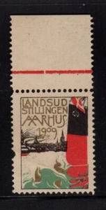Danish Advertising Stamp - National Exhibition in Aarhus 1909 - Picture 1 of 1