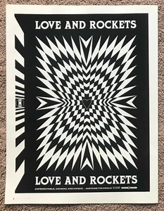 LOVE AND ROCKETS - 1989 Full page UK magazine ad BAUHAUS - Imagen 1 de 1