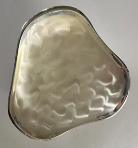 Vintage Footed Key Dish Caravelle Silverplate Tarnish Resistant Germany - Picture 1 of 4