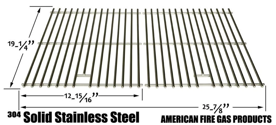 Grelha de cozinha de aço inoxidável para Jenn Air 720-0336, 720-0163, 730-0163, 720-0433 - Imagem 1 de 1