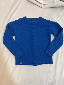 Lego Boys M Sweater Blue Lego for Target Textured - Picture 1 of 8