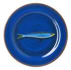 Mario Luca Giusti Aimone Blue Dinner Plates Set Of 12Pcs
