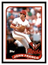 1989 Topps #290 JOHN FRANCO Cincinnati Reds