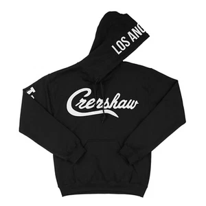 Crenshaw Los Angeles Hoodie Urban Hip Hop Streetwear Graphic Design Hoodie - Picture 1 of 4