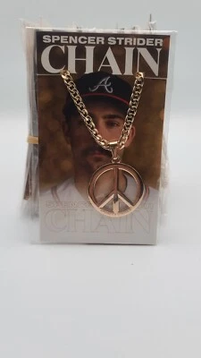 "Spencer Strider Braves Necklace Set (18 PCS) – Show Your Team Spirit!" - Image 1 of 4