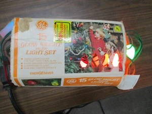 15 Glow Bright GE indoor Holiday lights - Picture 1 of 5