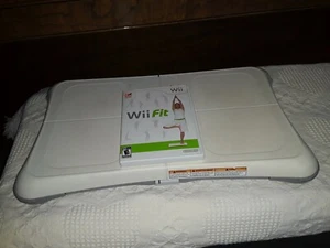 Nintendo Wii Balance Board RVL-021 w Wii Fit DVD Balance Board Manual VGC - Picture 1 of 3