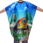 Waterproof Capes Adjustable Snap Hair Cutting Salon Barber Cape Kids