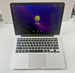 Apple Macbook Pro A1502 13" Retina Intel i7 2.7 GHz 8GB Dual Core 256 2015 READ - Picture 1 of 10