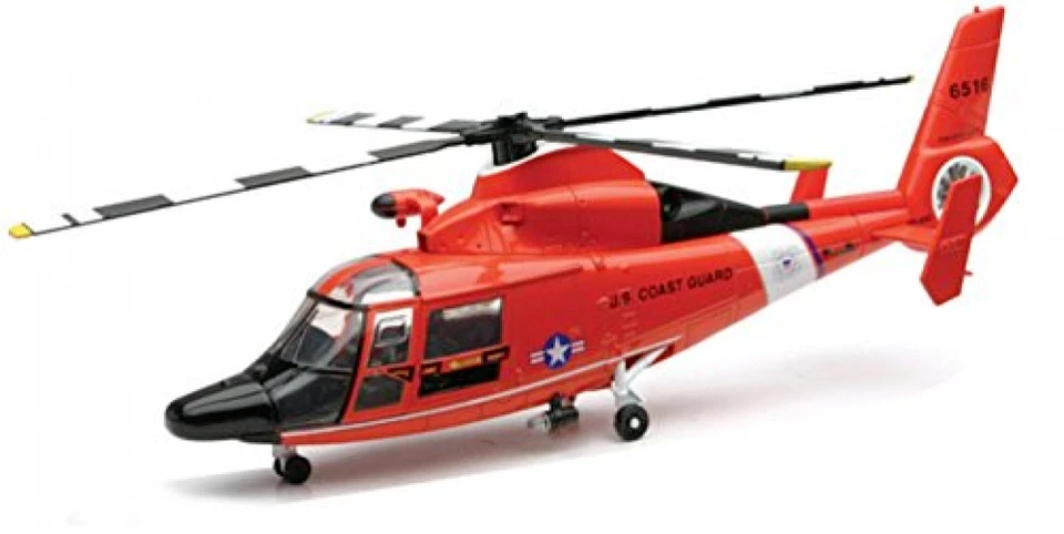 New Ray 1/48 US Coast Guard Eurocopter HH65-C Dolphin Red - Image 1 of 1