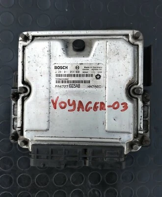Centralina Chrysler Voyager P04727665AB anno 2000 / 2007 2.5 td Motore ECU . - Immagine 1 di 3