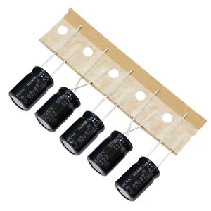 20x Elko Kondensator Radial 47µF 63V 125°C 8x12mm RK-63V470MG3#-T2 47uF - Picture 1 of 1