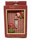 Baby Martex Blossom Pink Light Switch Cover Butterfly Mushroom NEW