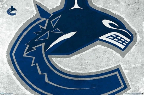 VANCOUVER CANUCKS - TEAM LOGO POSTER - 22x34 - NHL HOCKEY 18234 Cover