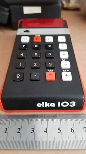 Alter bulgarischer elektronischer Taschenrechner ELKA 103 - Bild 1 von 18
