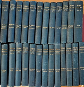 THE WORKS OF WILKIE COLLINS Antique Book Set 1900, 28/30 (Pen) - Picture 1 of 13