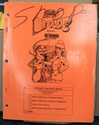 Dr. Dude and his Excellent X-Ray Pinball Operations Manual #2 - Bally - Image 1 of 3