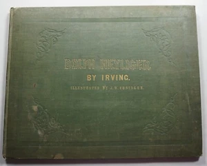 Illustrations of Washington Irving's Dolph Heyliger 1851 JW Ehninger Illustrator - Picture 1 of 8