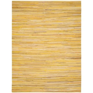 SAFAVIEH Rag Rug RAR130H Handwoven Yellow / Multi Rug - Picture 1 of 31