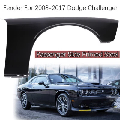 Front Passenger Side Primed Fender for 2008-2017 Dodge Challenger OEM 68275470AA Foto 1 de 4