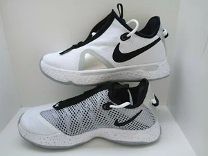 Nike PG 4 Basketballschuhe weiß/schwarz/grau HERRENGRÖSSE 9  - Bild 1 von 12