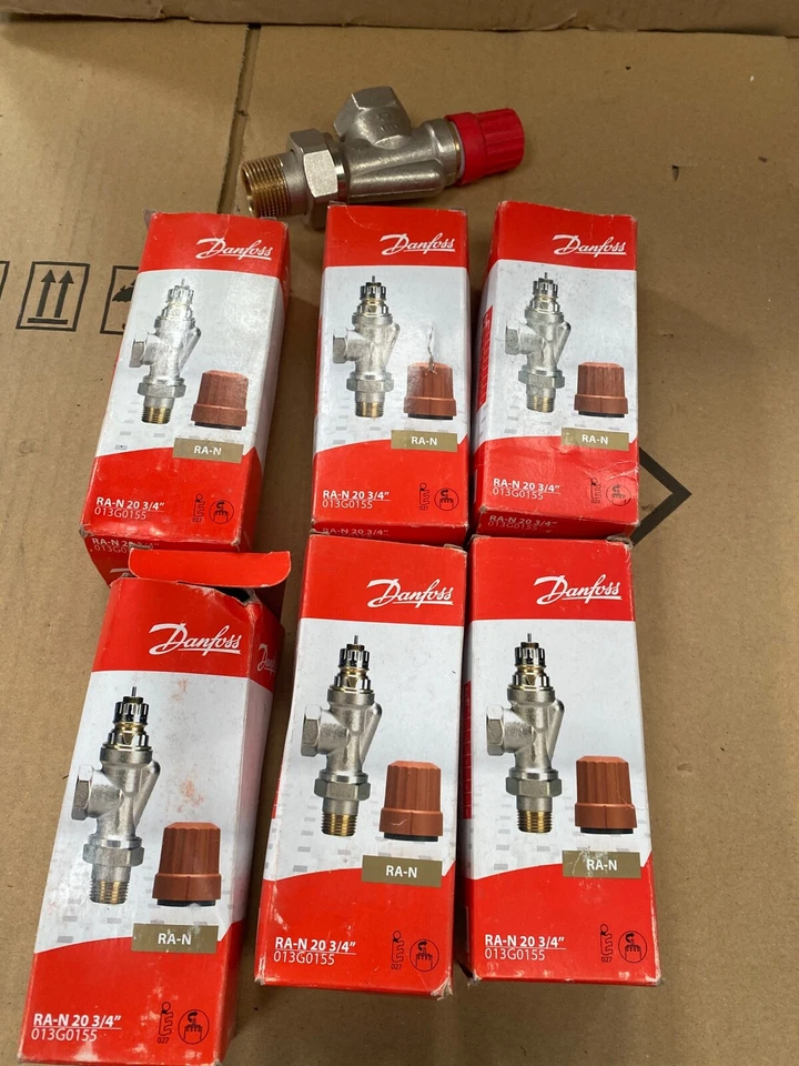 7x DANFOSS Inferior Ra-N Axialf-3/4"" Con Preajuste, 013G0155 - Imagen 1 de 2
