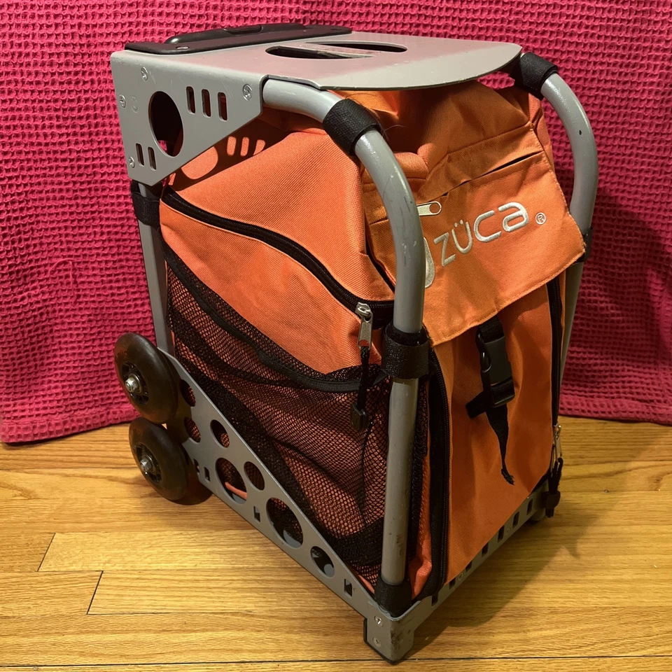 ZUCA Sport Frame (Gray) + Bag Insert (Orange) - Image 1 of 4