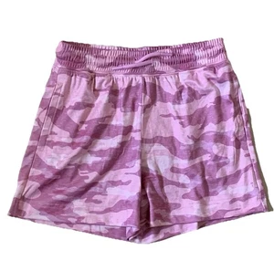 Avalanche Fleece Pink Camouflage Shorts Youth Girls Size M (10-12) NEW - Picture 1 of 9