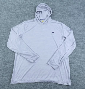 johnnie-O Hoodie Shirt Herren Large grau UPF 50 Performance Sonne Pullover Golf - Bild 1 von 14