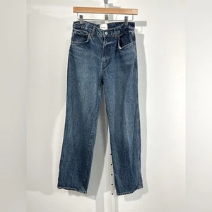 Reformation Val 90s Mid Rise Straight Jeans Damen 26 blau Bio Baumwolle - Bild 1 von 6