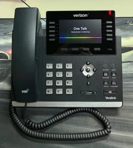Yealink Verizon SIP-T46S Ultra-elegant Gigabit IP Business Phone - Picture 1 of 4