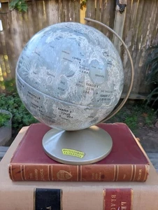 Replogle Moon Globe 1963: globo lunar vintage - Imagen 1 de 19