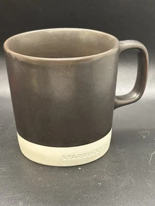 Taza de café Starbucks 2018 14 oz marrón blanco cerámica lavavajillas apta para microondas - Imagen 1 de 8