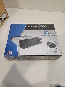 KINGWIN KF-91-BK (Black) Serial ATA Hard Drive Mobile Rack-New Sealed Box - Bild 1 von 3