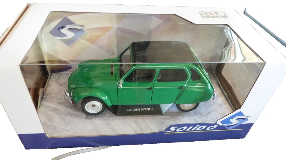 DYANE 6 SOLIDO 1/18 CITROEN 1976 coffret NEUF  - Photo 1/4