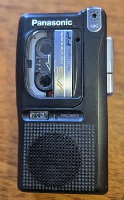 Panasonic RN-402 VAS Voice Activated System Handheld Cassette Recorder - Image 1 of 4