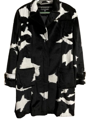 GIACCA A GALLERY COMPANY 夹克衬里仿牛仔印花 L 码 — 第 1/4 张图片