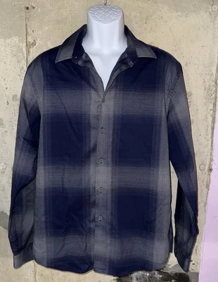 Camisa grande Joseph Abboud para hombre azul ajustada Foto 1 de 4