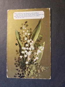 BIG TRAILS, condado de Washakie, WYOMING 1909 DPO postal a Morrill, NE con nota - Imagen 1 de 2