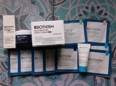 Biotherm Set Blue Peptides Uplift Cream BLUE RETINOL Serum BLUE PRO RETINOL Eye  - Bild 1 von 4