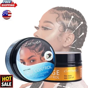 Edge Control Wax, Hair Styling Product, Strong Hold Non-Greasy Edge Control Gel - Picture 1 of 16