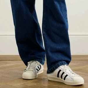 Tenis ADIDAS ORIGINALESS Superstar Vintage Cuero Avestruz, Hombre US 7, Blanco - Imagen 1 de 6