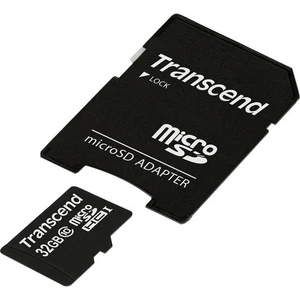 Transcend TS32GUSDHC10 32GB microSDXC/SDHC Class 10 (Premium) with A (UK IMPORT) - Picture 1 of 4