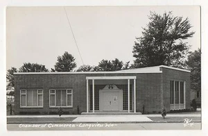 RPPC Handelskammer, Longview WA Cowlitz County WA Echtfoto Postkarte - Bild 1 von 2